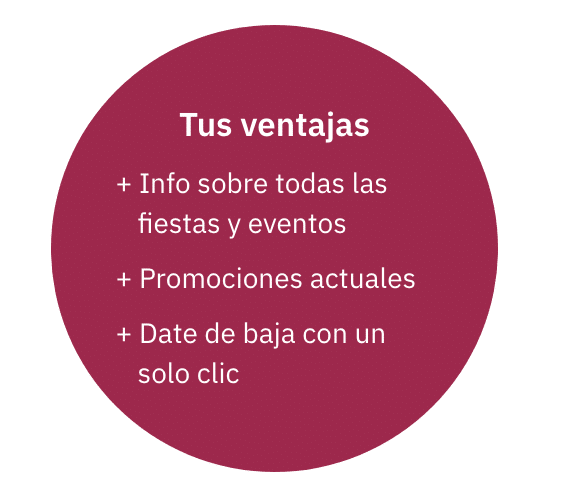Tus ventajas al suscribirte a la newsletter del Chase Bar